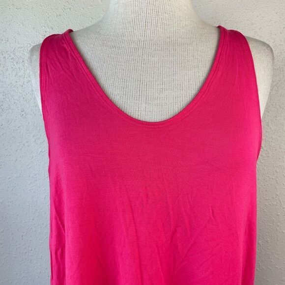 NWT Ideaology Pink Tank Top Size L - Picture 2 of 8